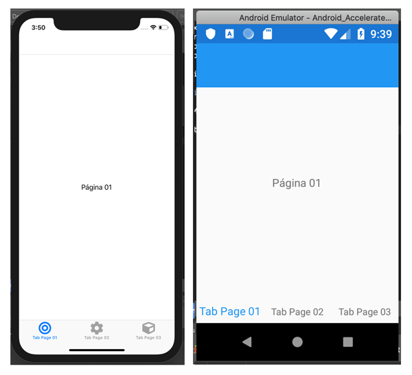 Xamarin Forms - Tabbed Page Bottom