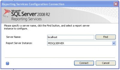 Reporting Services Configuracion - SQL Server 2008