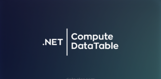 .net compute datatable